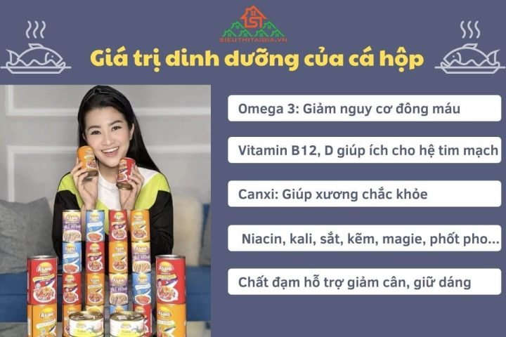 Cá hộp tốt cho sức khỏe