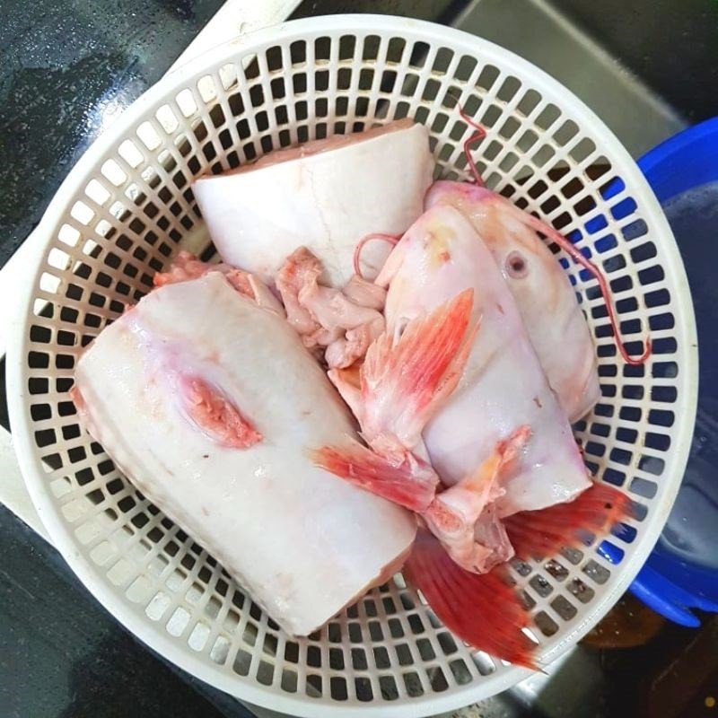 Cá lăng tươi đã sơ chế sạch sẽ