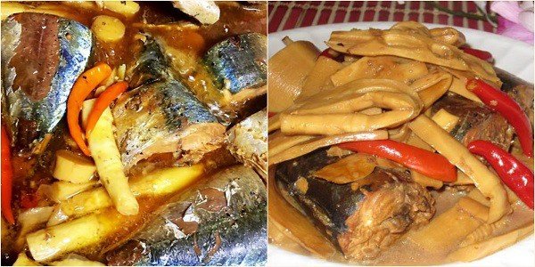 Cá nục kho măng đậm đà thơm ngon