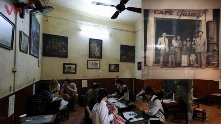 Cà phê kem trứng bao nhiêu calo, nguồn gốc quán Giang