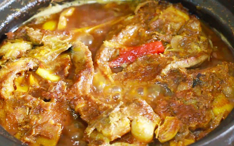 cá trắm kho tương bần chuẩn vị