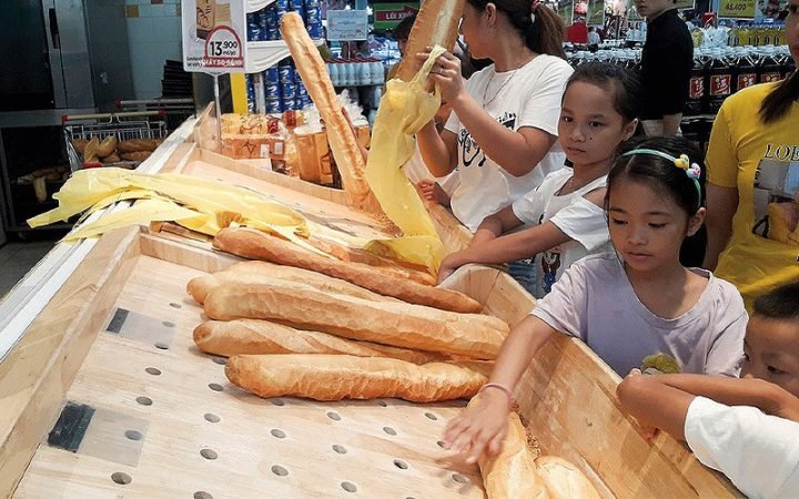 Các loại bánh mì đa dạng tại Big C