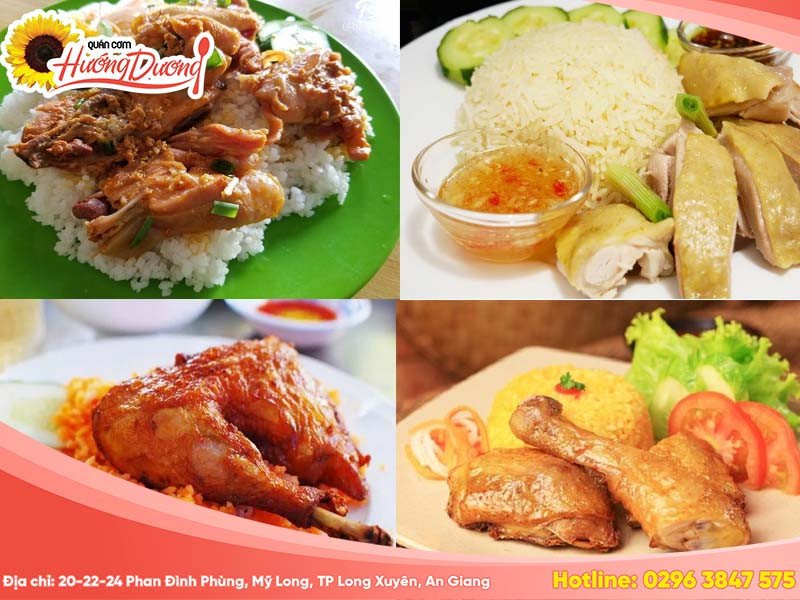 Các loại cơm gà thơm ngon