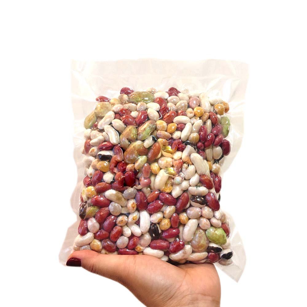 các loại đậu tươi mix sẵn