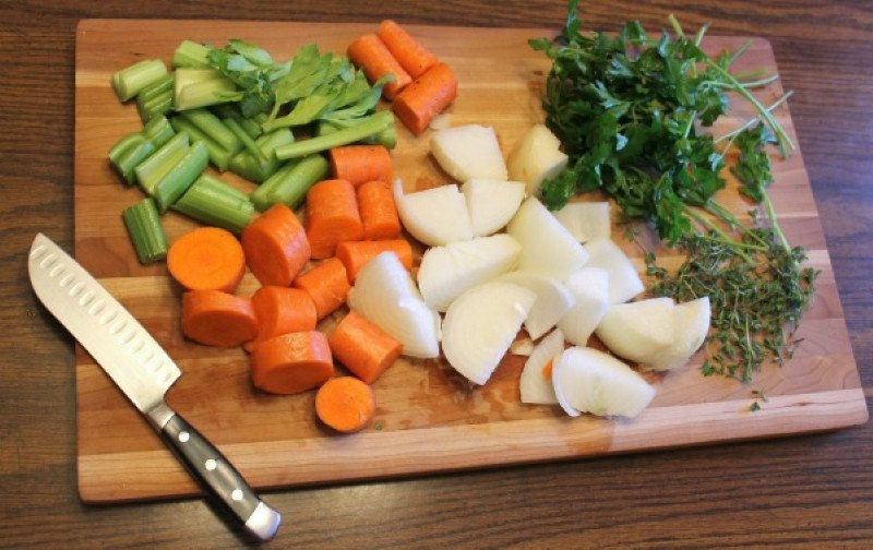 Các loại rau củ tươi ngon dùng để nấu dashi cho bé