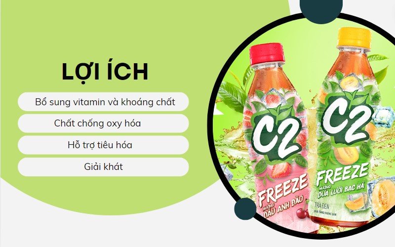 Các lợi ích sức khỏe từ việc thưởng thức trà C2 một cách điều độ