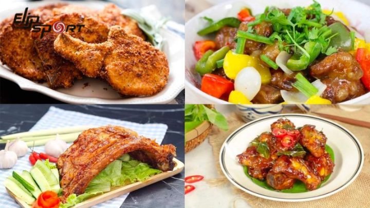 Các món sườn heo chiên ngon miệng nhưng cần chú ý calo