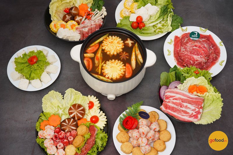 Các nguyên liệu tươi ngon cần chuẩn bị để nấu lẩu bò nhúng thập cẩm