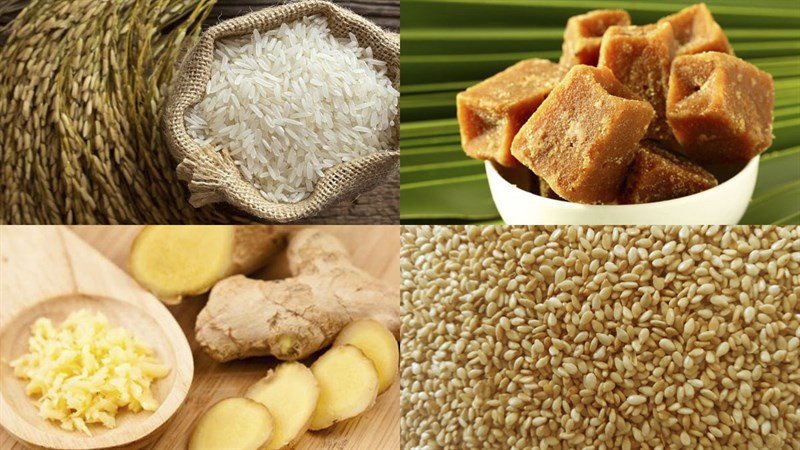 Các nguyên liệu tươi ngon để nấu chè con ong chuẩn vị