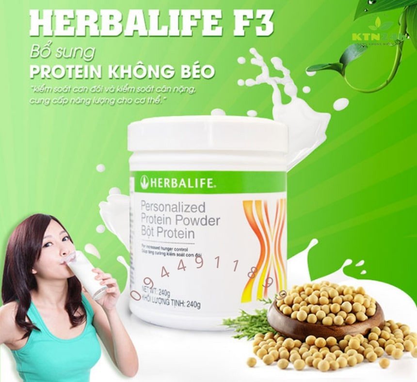 Các tác dụng của bột protein Herbalife đối với việc quản lý cân nặng và lượng calo.