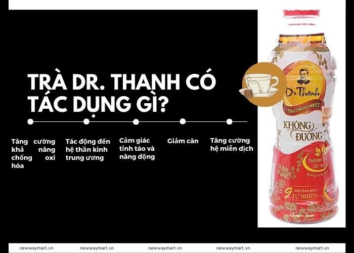 Các thành phần thảo mộc tự nhiên của Trà Dr Thanh
