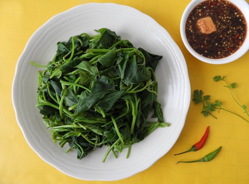 Cách ăn rau khoai lang hợp lý