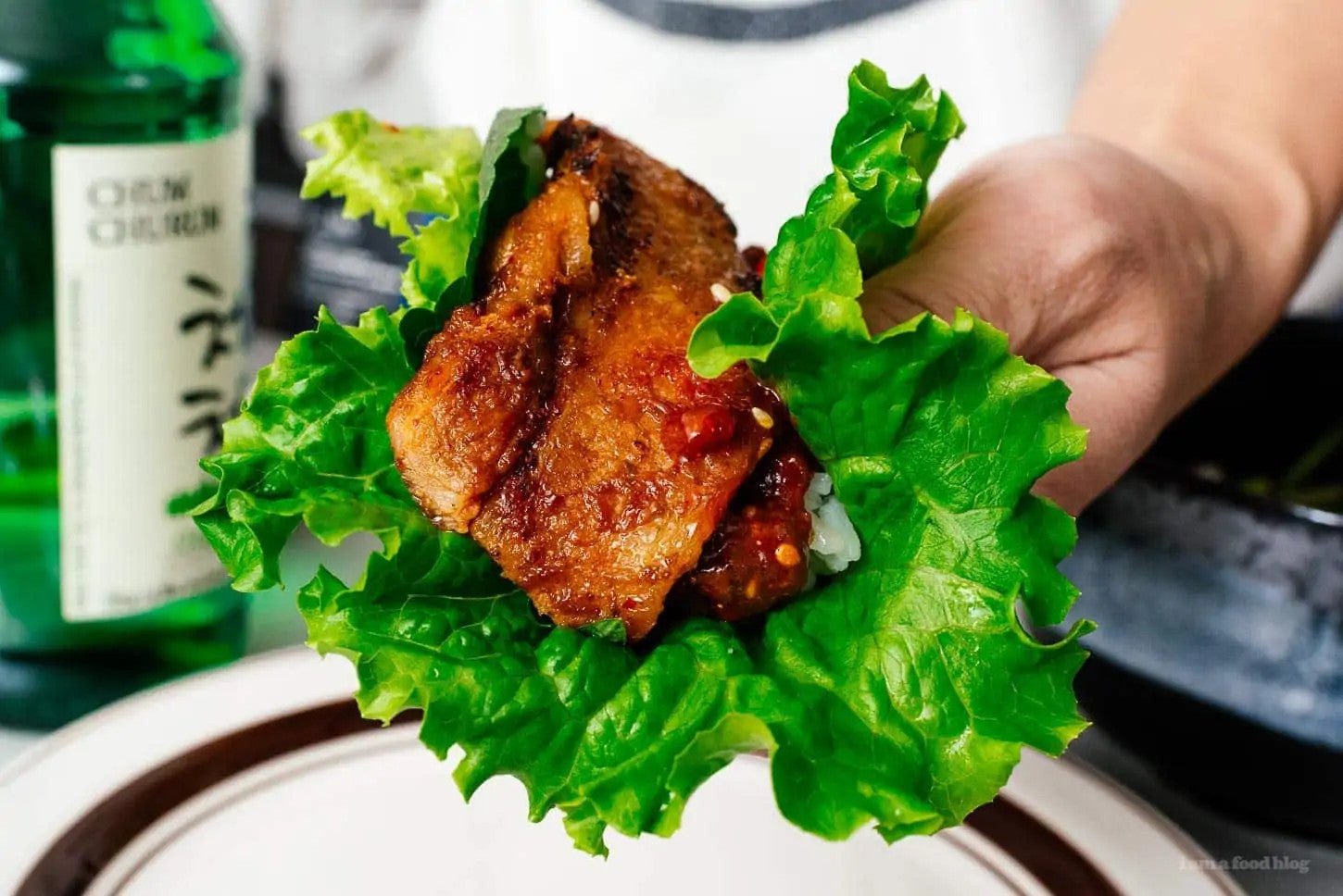 Cách ăn thịt nướng Hàn Quốc chuẩn Ssam