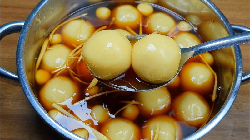 Cách bảo quản chè trôi nước chưa nấu trong hộp kín
