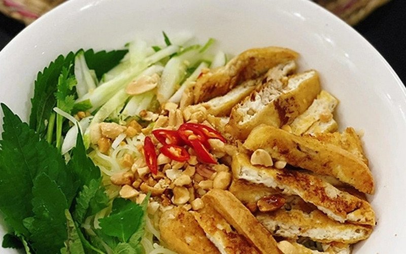 Cách giảm calo trong bún trộn