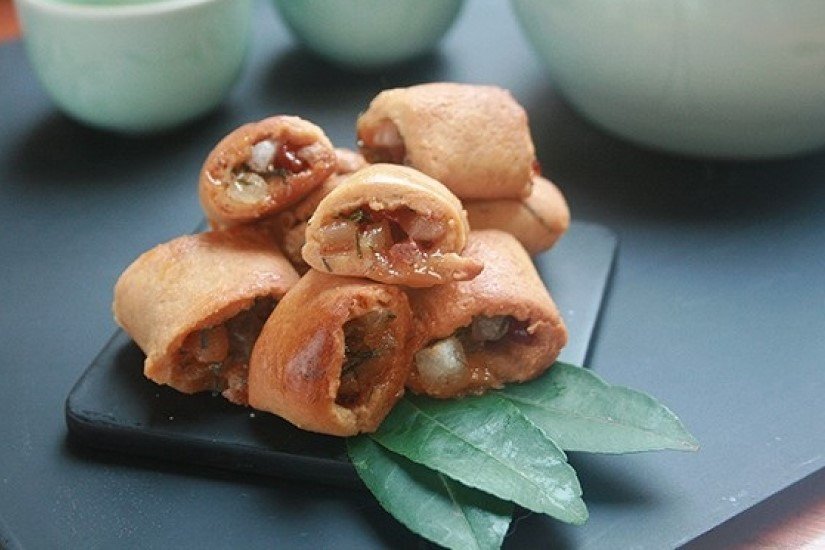 Cách làm bánh chả nướng bằng nồi chiên không dầu