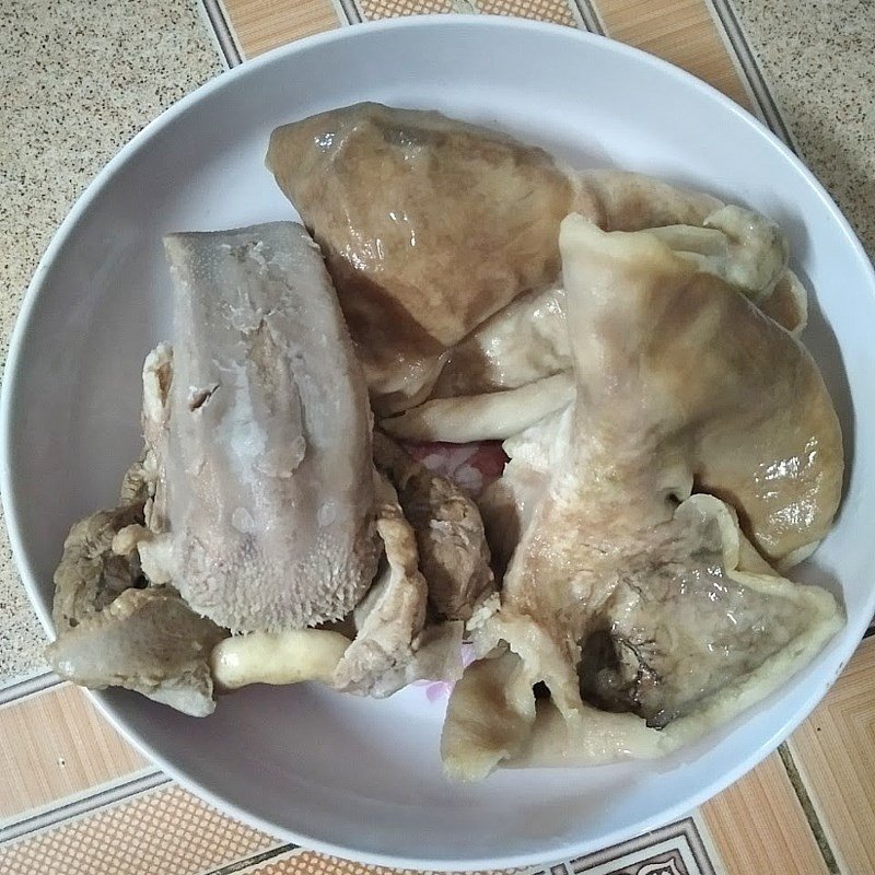 Cách làm bao tử nấu tiêu an bánh mì