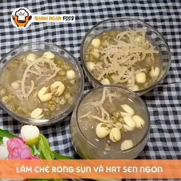 Cách Chế Biến Rong Sụn Nấu Chè Thanh Mát Giải Nhiệt Tại Nhà Cách làm chè rong sụn hạt sen ngon