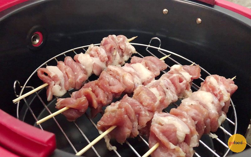 Cách làm thịt ba chỉ nướng xiên que ngon dễ làm