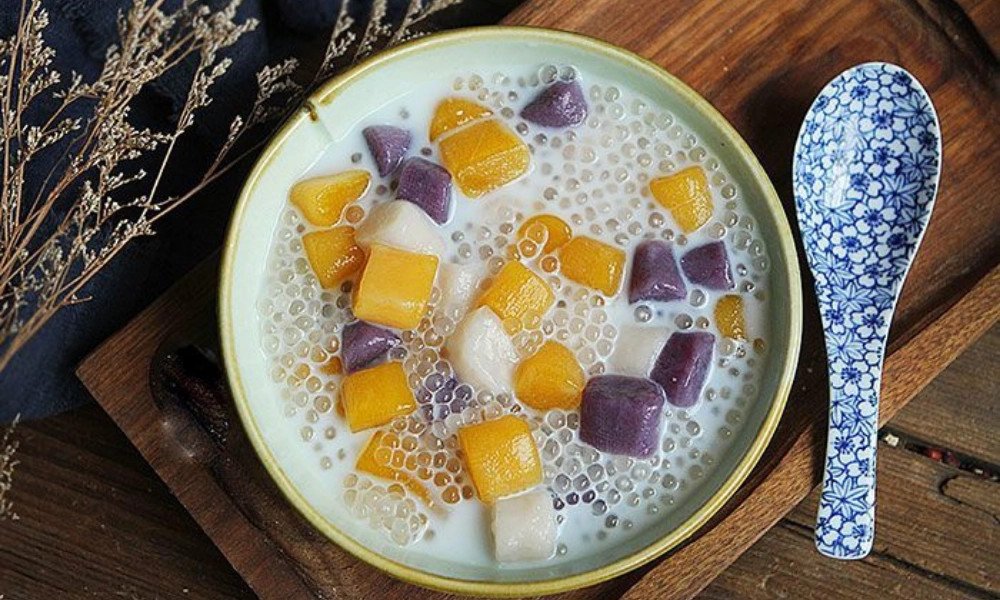 cách nấu các món chay chè khoai lang