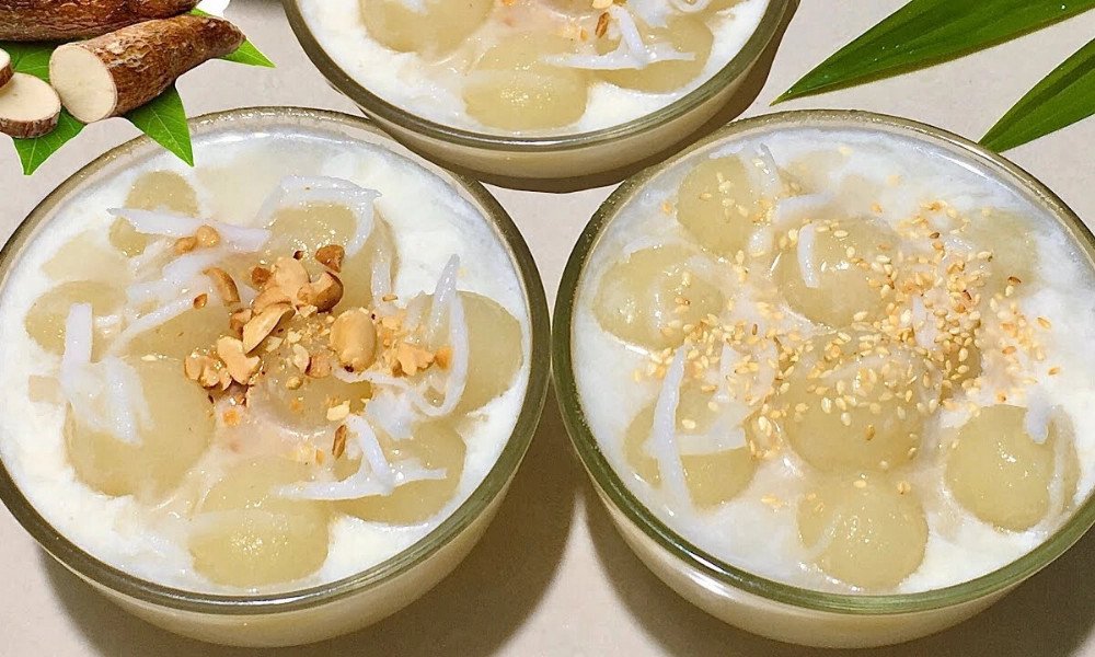 cách nấu các món chay chè khoai mì