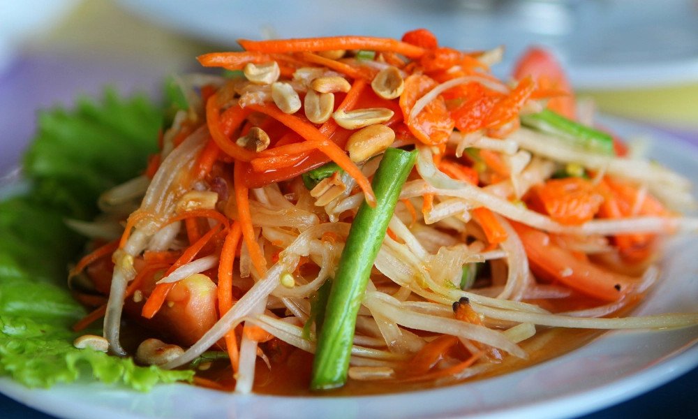 cách nấu các món chay gỏi đu đủ