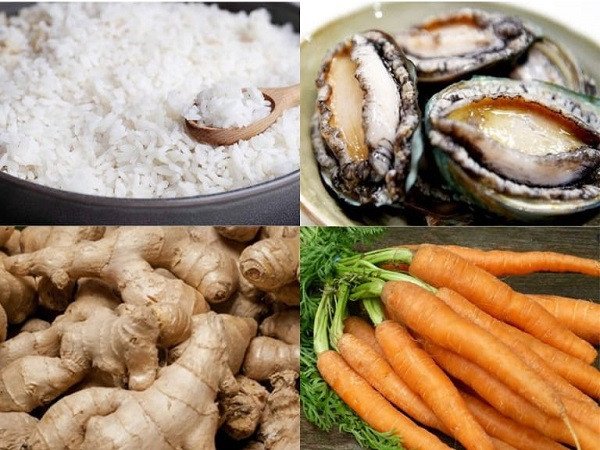 Cách nấu cháo bào ngư cà rốt cho bé