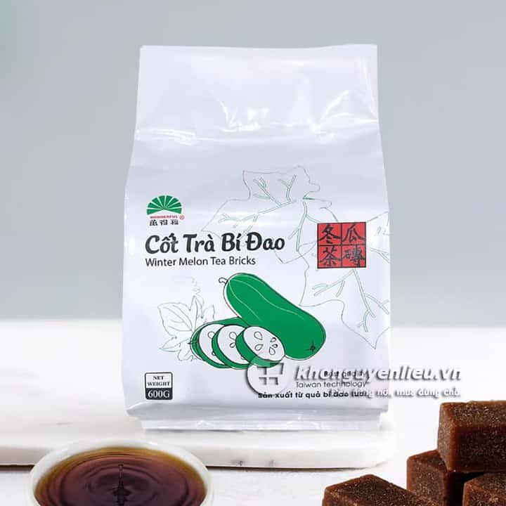 cách nấu trà bí đao bằng cốt bí đao