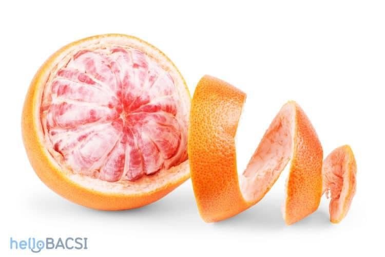 cách nấu vỏ bưởi gội đầu trị rụng tóc và kích thích mọc tóc