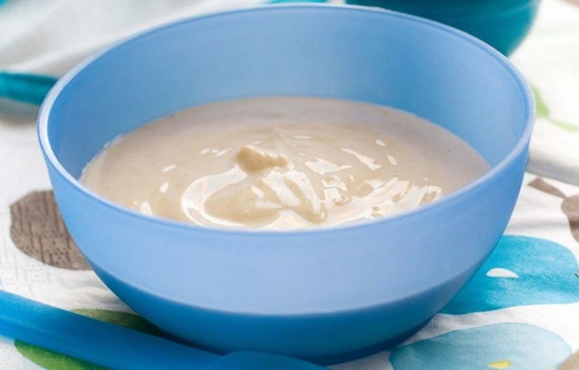 Cách pha bột ăn dặm với sữa mẹ