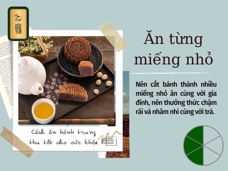 Cách thưởng thức bánh trung thu chậm rãi và khoa học