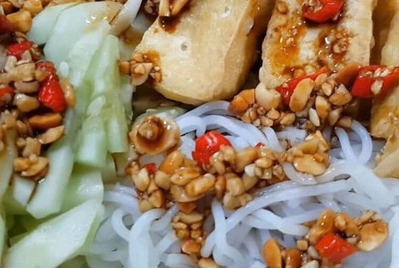 Cách tính calo trong bún trộn