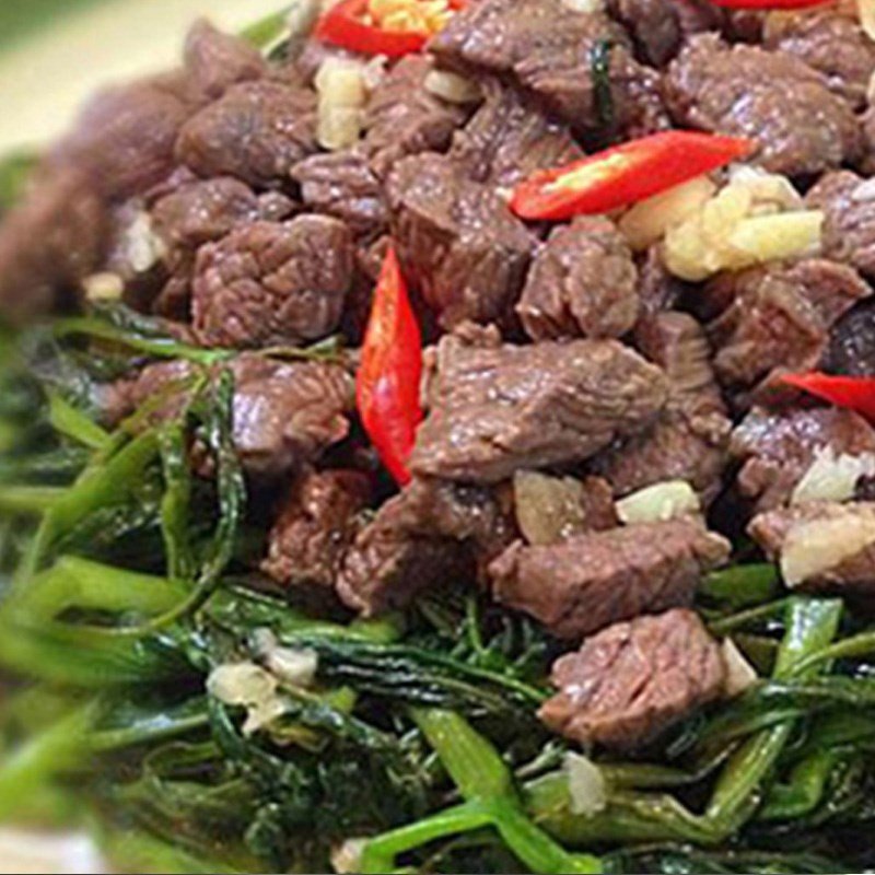 Cách xào thịt nghé tỏi thơm lừng
