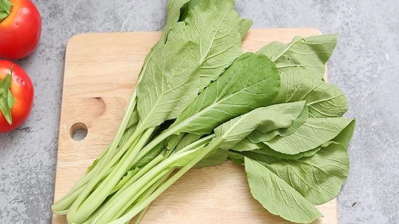 Cải ngọt có nhiều lợi ích cho sức khỏe, an toàn cho mẹ và bé