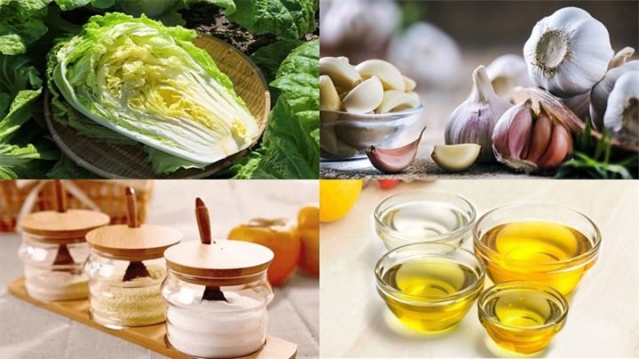 Cách Xào Cải Thảo Giòn Ngọt, Thơm Lừng Tại Nhà Cải thảo tươi ngon và các nguyên liệu làm món xào