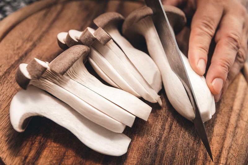 Calo nấm đùi gà theo cách chế biến
