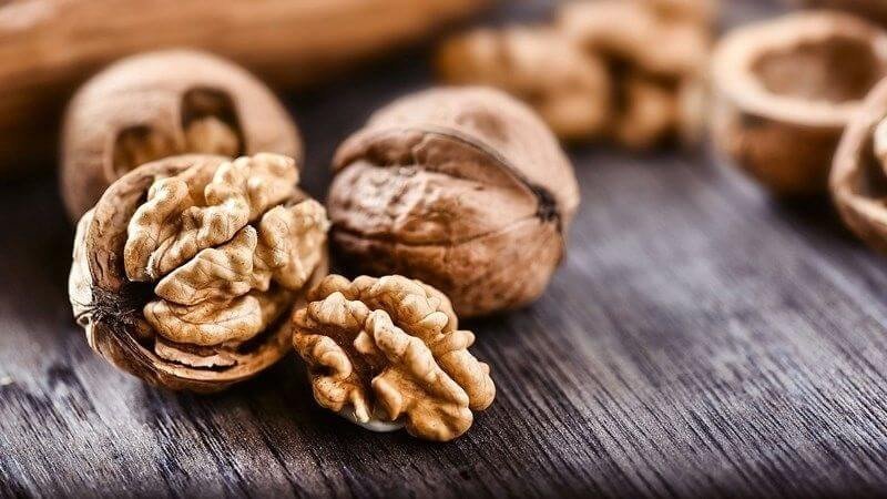 Calo trong hạt óc chó