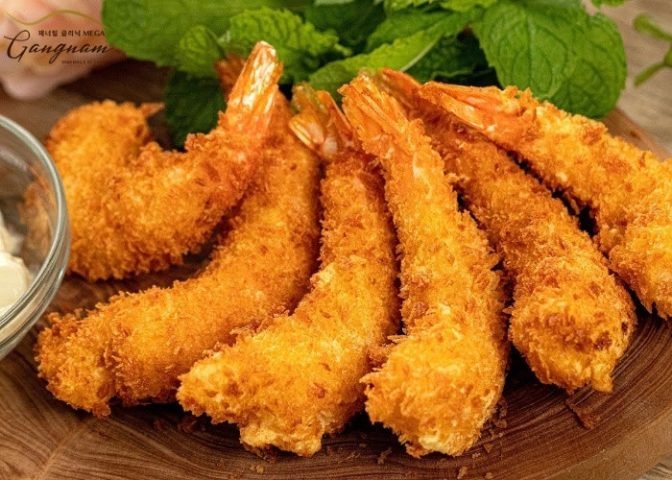 Calo trong tôm chiên xù và dinh dưỡng