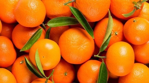 Cam tươi và nước cam ép dồi dào dinh dưỡng