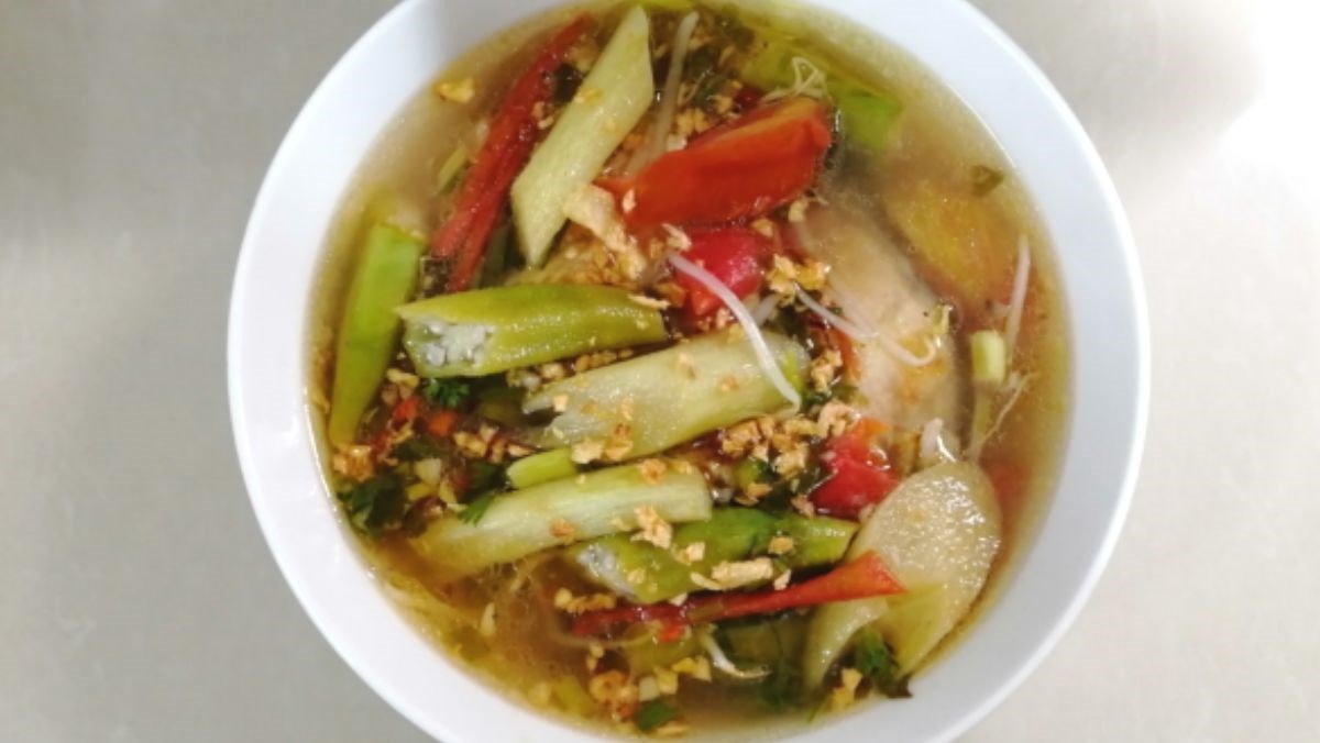 Canh chua cá bớp thơm ngon