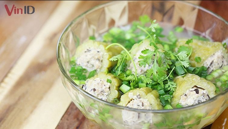 canh khổ qua nhồi thịt ngon miệng