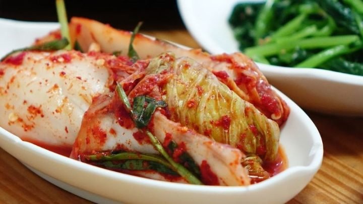 Canh kim chi thịt heo bao nhiêu calo