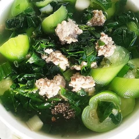 Canh mướp nấu thịt heo thơm ngon