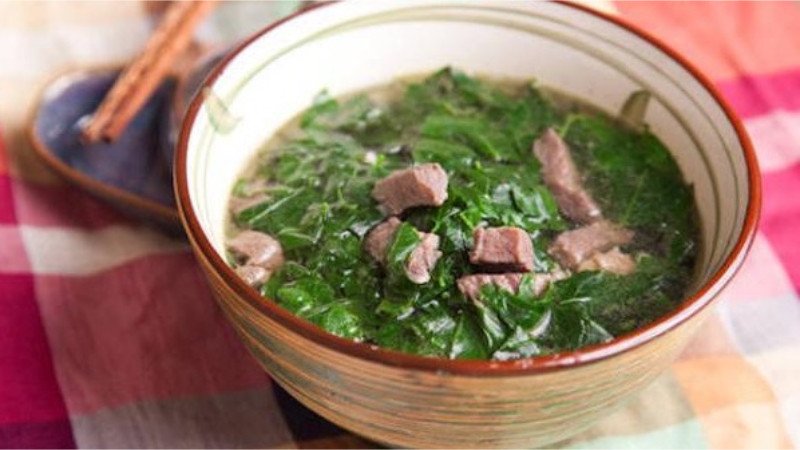 Canh rau ngót thịt bò thơm ngon bổ dưỡng