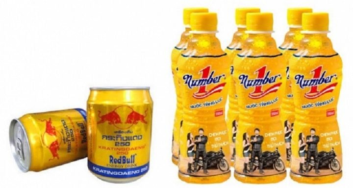 Chai nước ngọt Number One và thông tin calo trên nhãn
