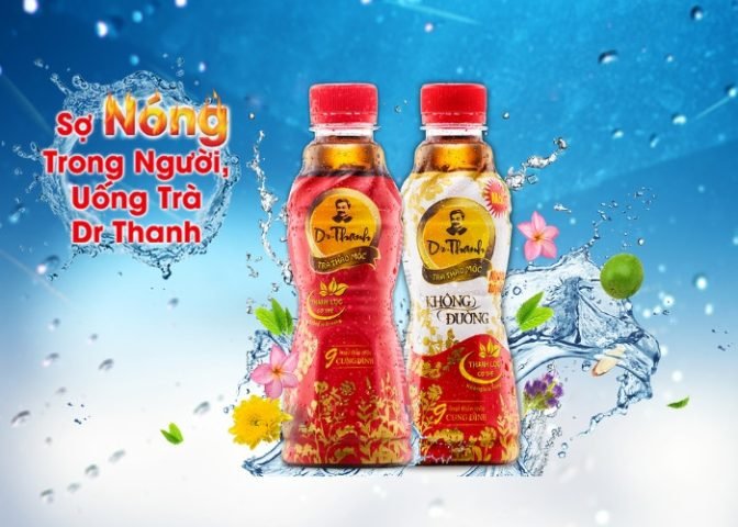 1 Chai Trà Dr Thanh Bao Nhiêu Calo? Giải Đáp Chi Tiết Chai trà thảo mộc Dr Thanh giải khát