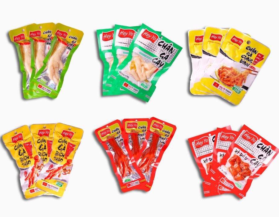 Chân gà ăn liền đóng gói