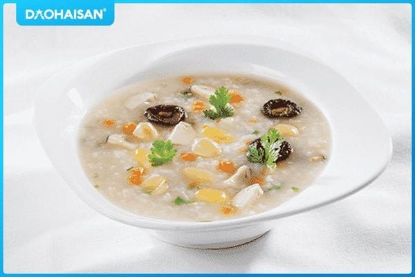 Cháo bào ngư hạt sen thơm ngon bổ dưỡng