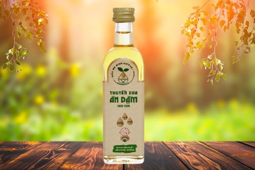 Cháo bồ câu dinh dưỡng cho bé với dầu ăn dặm