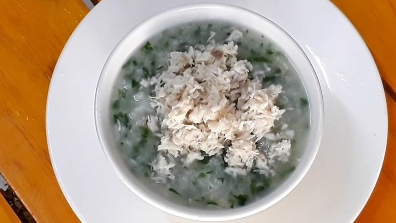 Cháo cá thu rau ngót, thơm ngon, bổ dưỡng cho bé yêu